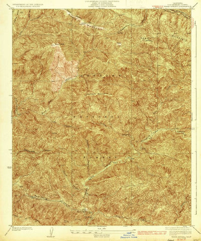 United States Geological Survey Warm Spring, CA (1936, 24000-Scale) digital map