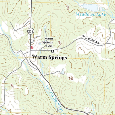 United States Geological Survey Warm Springs, AR (2020, 24000-Scale) digital map