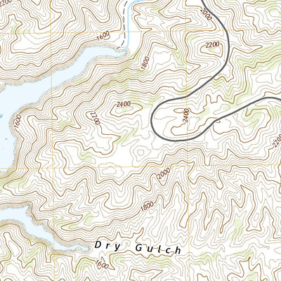 United States Geological Survey Warm Springs Mountain, CA (2022, 24000-Scale) digital map