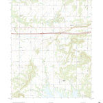 United States Geological Survey Warner NW, OK (2022, 24000-Scale) digital map