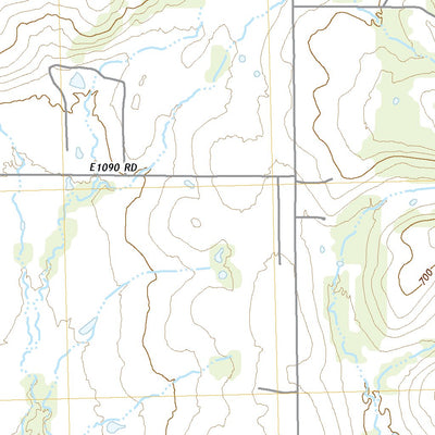 United States Geological Survey Warner NW, OK (2022, 24000-Scale) digital map