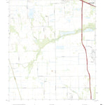 United States Geological Survey Warren Lake, TX (2022, 24000-Scale) digital map