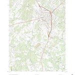 United States Geological Survey Warrenton, VA (2022, 24000-Scale) digital map