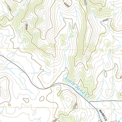 United States Geological Survey Warrick, MT (2020, 24000-Scale) digital map
