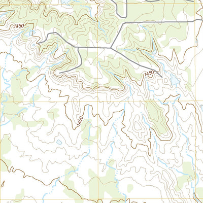 United States Geological Survey Warrior Hollow, TX (2022, 24000-Scale) digital map