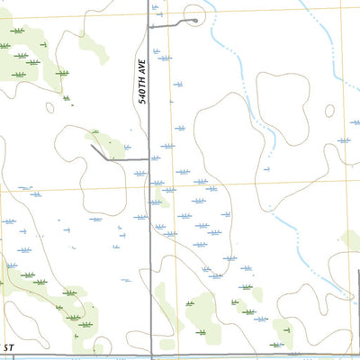 United States Geological Survey Warroad SW, MN (2022, 24000-Scale) digital map