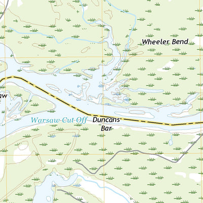 United States Geological Survey Warsaw, AL (2020, 24000-Scale) digital map