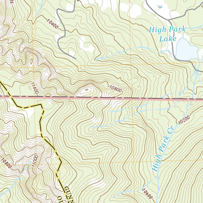 United States Geological Survey Washboard Rock, CO (2022, 24000-Scale) digital map
