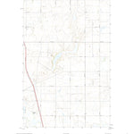 United States Geological Survey Washburn NE, ND (2020, 24000-Scale) digital map