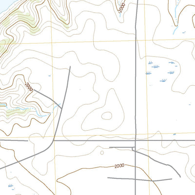 United States Geological Survey Washburn NE, ND (2020, 24000-Scale) digital map