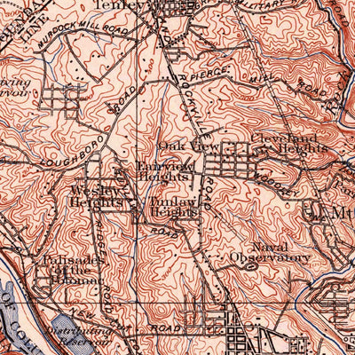 United States Geological Survey Washington, MD (1900, 62500-Scale) digital map