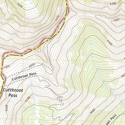United States Geological Survey Washington Pass, WA (2020, 24000-Scale) digital map