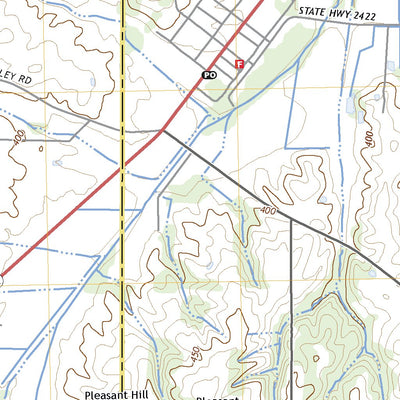 United States Geological Survey Water Valley, KY (2022, 24000-Scale) digital map