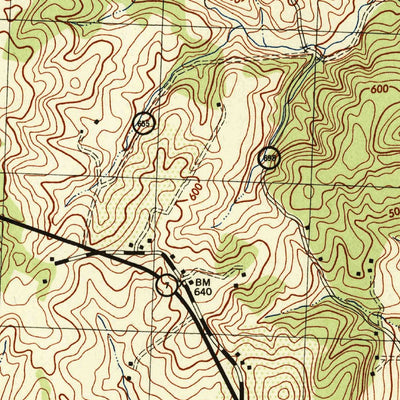 United States Geological Survey Waterford, VA-MD (1944, 31680-Scale) digital map