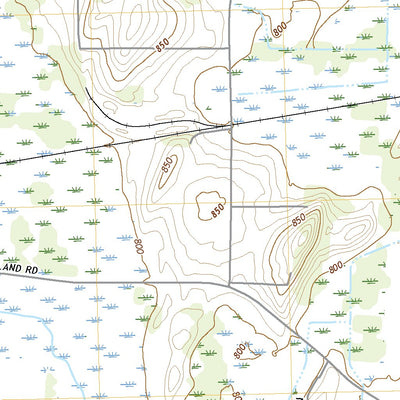United States Geological Survey Waterloo, WI (2022, 24000-Scale) digital map