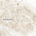 United States Geological Survey Waterman Peak, AZ (2021, 24000-Scale) digital map