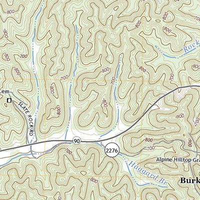 United States Geological Survey Waterview, KY (2022, 24000-Scale) digital map