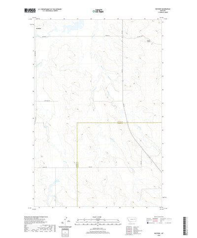 United States Geological Survey Watkins, MT (2020, 24000-Scale) digital map