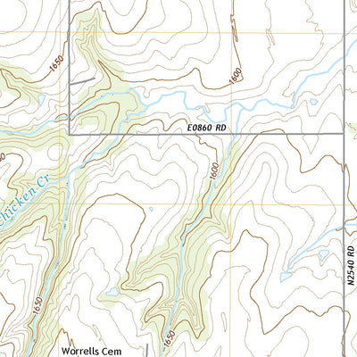 United States Geological Survey Watonga, OK (2022, 24000-Scale) digital map