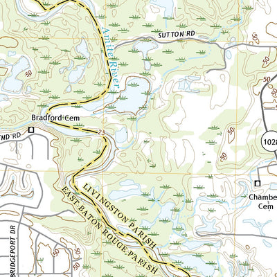 United States Geological Survey Watson, LA (2020, 24000-Scale) digital map