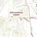 United States Geological Survey Waucoba Mountain, CA (2021, 24000-Scale) digital map