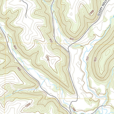 United States Geological Survey Waukon NW, IA (2022, 24000-Scale) digital map