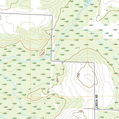 United States Geological Survey Wausaukee South, WI (2022, 24000-Scale) digital map