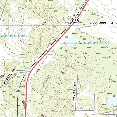 United States Geological Survey Wausaukee South, WI (2022, 24000-Scale) digital map