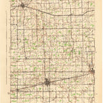 United States Geological Survey Wauseon, OH-MI (1943, 62500-Scale) digital map