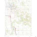 United States Geological Survey Waverly, IA (2022, 24000-Scale) digital map