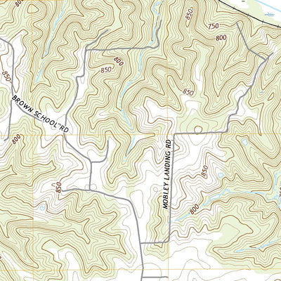 United States Geological Survey Waverly, MO (2021, 24000-Scale) digital map