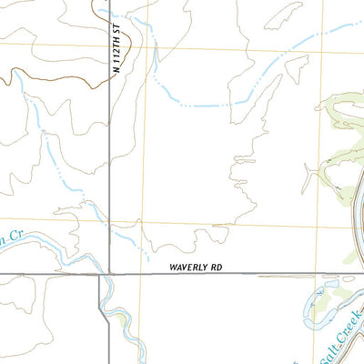 United States Geological Survey Waverly, NE (2021, 24000-Scale) digital map