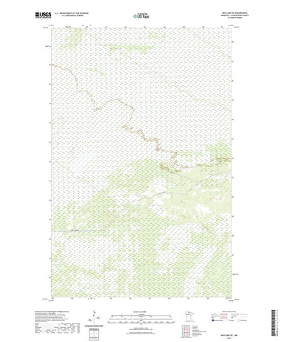 United States Geological Survey Wayland SE, MN (2022, 24000-Scale) digital map