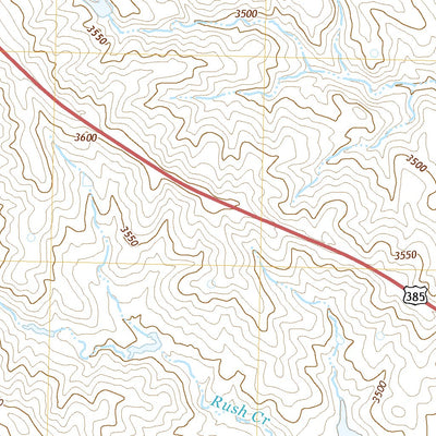 United States Geological Survey Wayside, NE (2021, 24000-Scale) digital map