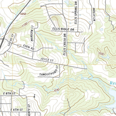 United States Geological Survey Weatherford North, TX (2022, 24000-Scale) digital map
