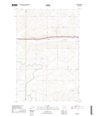 United States Geological Survey Weber, WA (2020, 24000-Scale) digital map