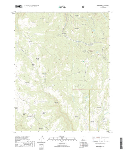 United States Geological Survey Webster Flat, UT (2020, 24000-Scale) digital map