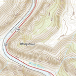 United States Geological Survey Wedding of the Waters, WY (2021, 24000-Scale) digital map