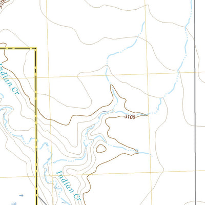 United States Geological Survey Weed Creek East, MT (2020, 24000-Scale) digital map