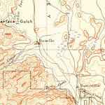 United States Geological Survey Weed E, CA (1894, 250000-Scale) digital map