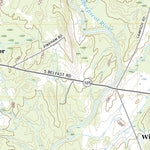 United States Geological Survey Weeks Mills, ME (2021, 24000-Scale) digital map