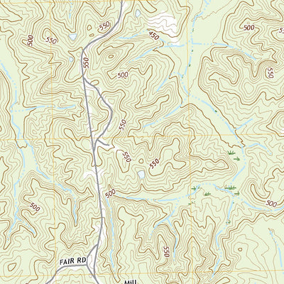 United States Geological Survey Weir, MS (2020, 24000-Scale) digital map