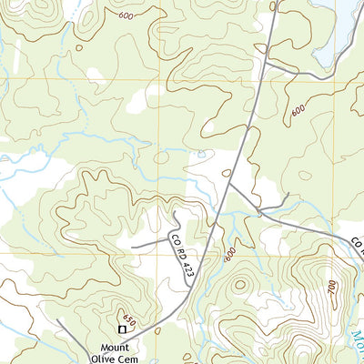 United States Geological Survey Weisner Mountain, AL (2020, 24000-Scale) digital map