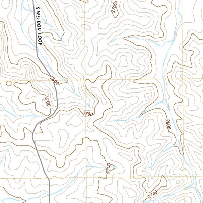United States Geological Survey Weldon, MT (2020, 24000-Scale) digital map
