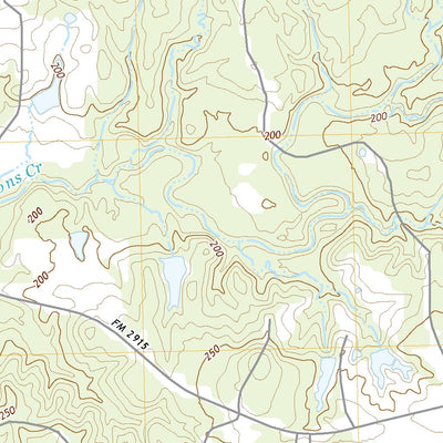 United States Geological Survey Weldon, TX (2022, 24000-Scale) digital map