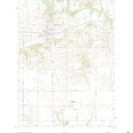United States Geological Survey Wellman, IA (2022, 24000-Scale) digital map