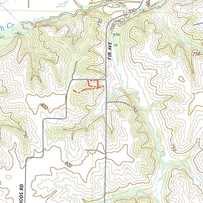 United States Geological Survey Wellman, IA (2022, 24000-Scale) digital map