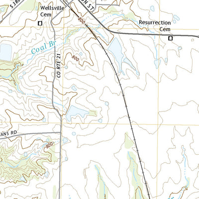United States Geological Survey Wellsville, MO (2021, 24000-Scale) digital map