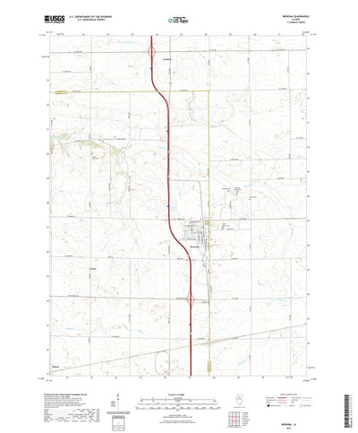 United States Geological Survey Wenona, IL (2021, 24000-Scale) digital map