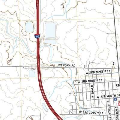 United States Geological Survey Wenona, IL (2021, 24000-Scale) digital map